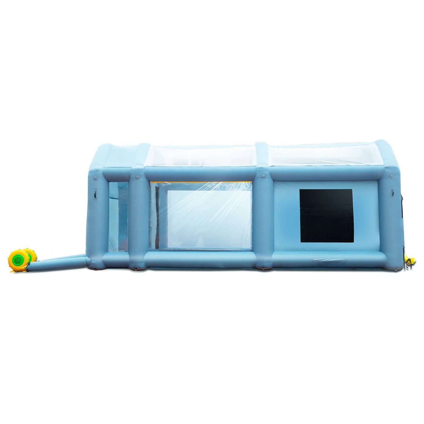 VEVOR Inflatable Spray Booth Car Paint Tent 20x10x8ft Filter System 2 Blowers