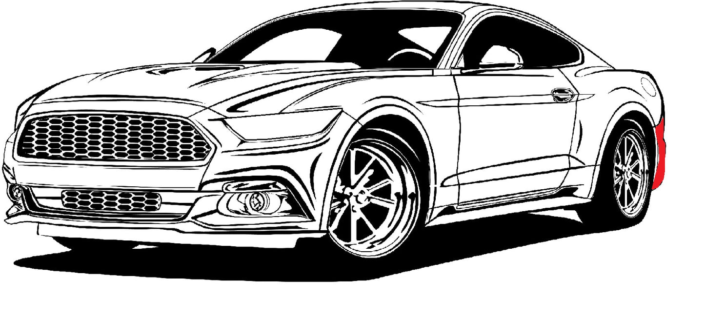 Rear Bumper Paint Protection Film (+$250)