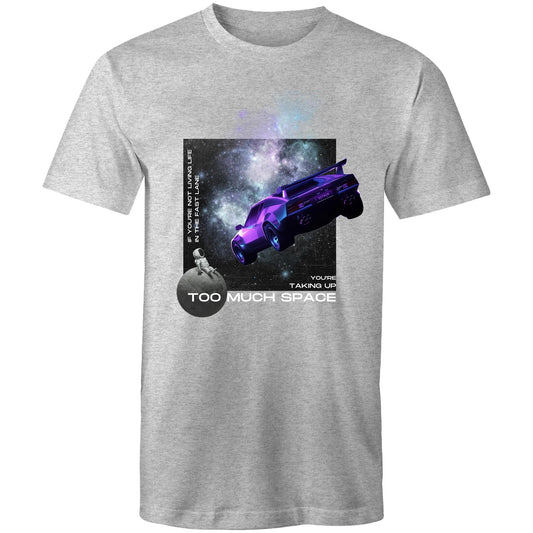 Port Wine Design x Wet Coast Customs - Too Much Space - AS Colour Staple - Mens T-Shirt