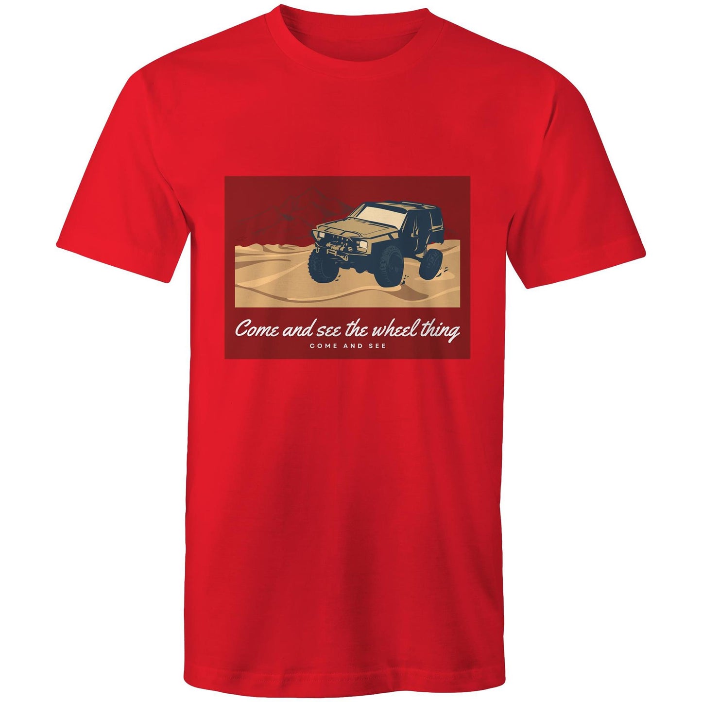 See the wheel thing AS Colour Staple - Mens T-Shirt