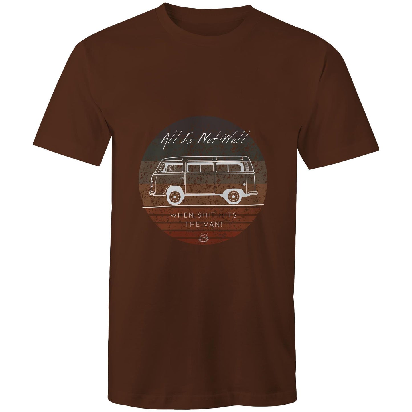 West Coast Customs x Port Wine Design Shit hits the Van AS Colour Staple - Mens T-Shirt