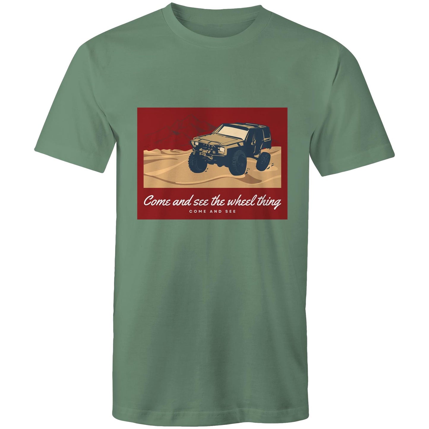 See the wheel thing AS Colour Staple - Mens T-Shirt