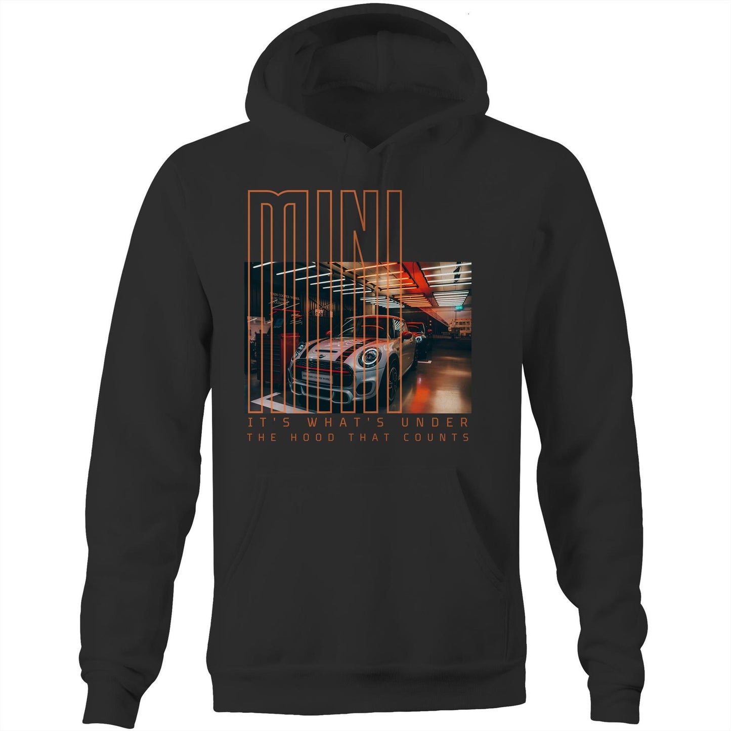 West Coast Customs x Port Wine Design  Pocket Hoodie Sweatshirt - Mini - it's what's under the hood that counts