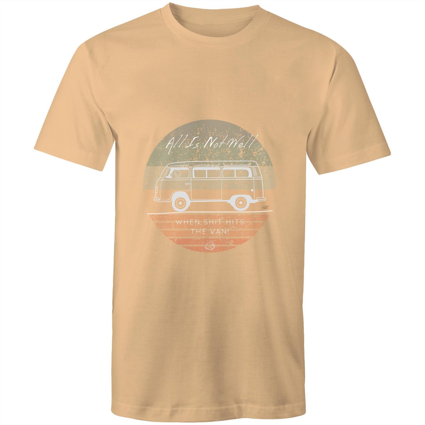 West Coast Customs x Port Wine Design Shit hits the Van AS Colour Staple - Mens T-Shirt
