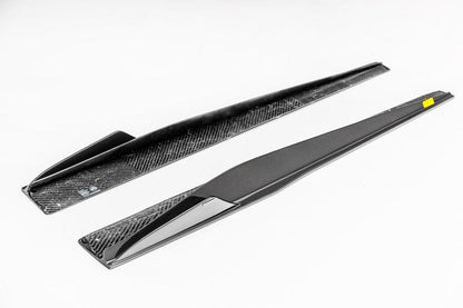 488 Aero Sideskirts Carbon Fiber PP 1x1 Glossy