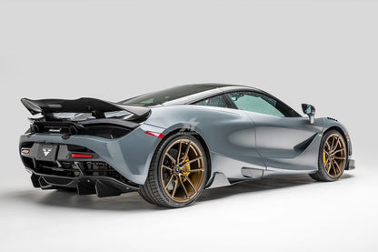 McLaren 720S - Silverstone Edition Aero Side Blades Carbon Fiber PP 2X2 Glossy