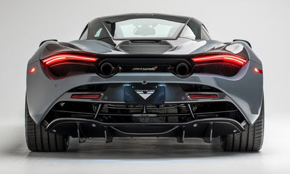 McLaren 720S - Silverstone Edition Aero Rear Diffuser Carbon Fiber PP 2x2 Glossy