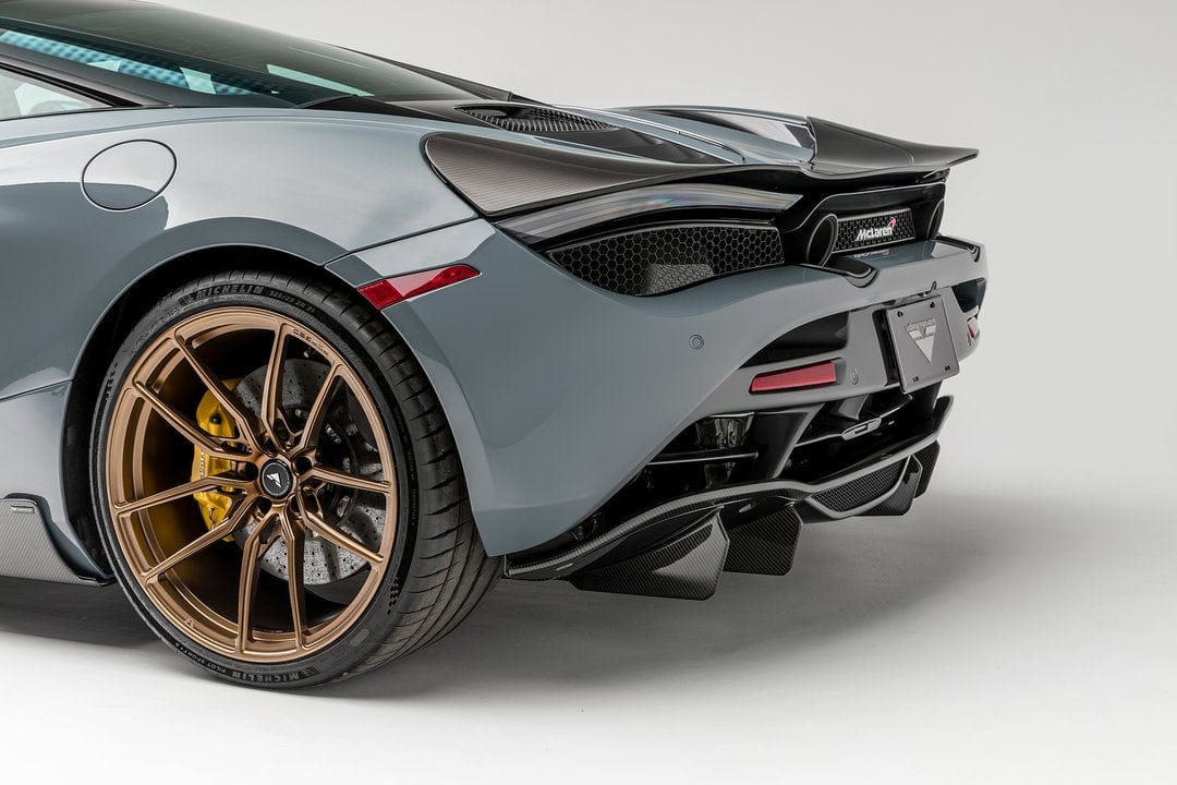 McLaren 720S - Silverstone Edition Aero Rear Diffuser Carbon Fiber PP 2x2 Glossy