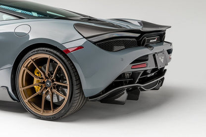 McLaren 720S - Silverstone Edition Aero Rear Diffuser Carbon Fiber PP 2x2 Glossy